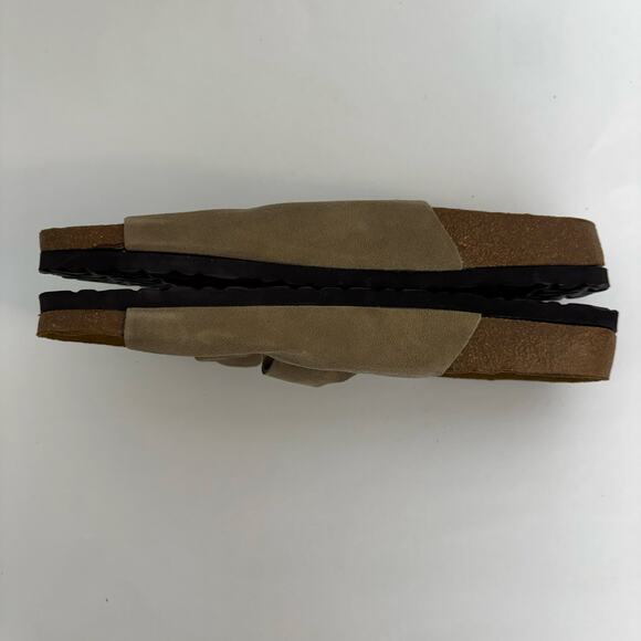 Birkenstock Betula Arizona Classic Two Buckle Slides Brown/Taupe 46 / M13